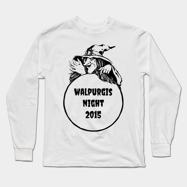 Celebrate Walpurgis Night 2015 Long Sleeve T-Shirt by Quirky Design Collective